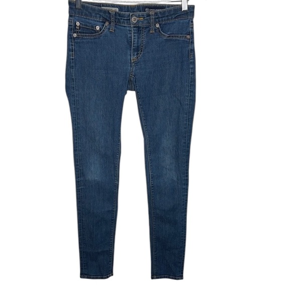 AG Adriano Goldschmied The Jegging Super Skinny Fit Jeans Women Size 27R - Picture 1 of 4